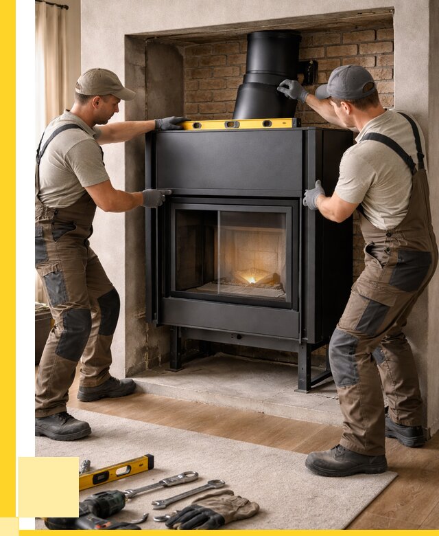 Установка каминных топок в Сосновом Боре под ключ от 18284 р. | ЭриданСнб