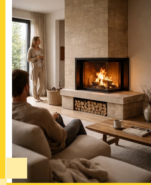 Угловые камины из кирпича установка в Сосновом Боре от 152370 р. ЭриданСнб