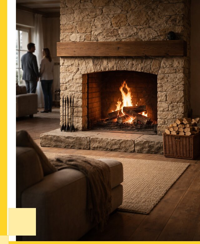 Открытые камины под ключ в Сосновом Боре от 152370 р. ЭриданСнб