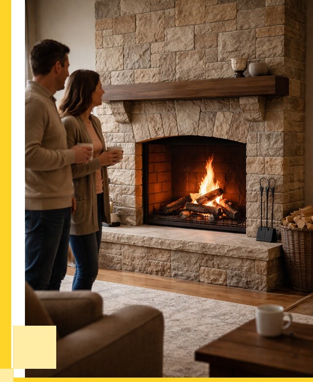 Каменные камины на заказ в Сосновом Боре от 182844 р. | ЭриданСнб