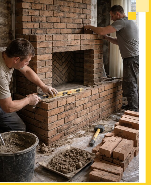 Изготовление и установка кирпичных каминов в Сосновом Боре