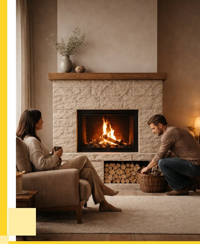 Камины для дома в Сосновом Боре под ключ от 152370 р. | ЭриданСнб