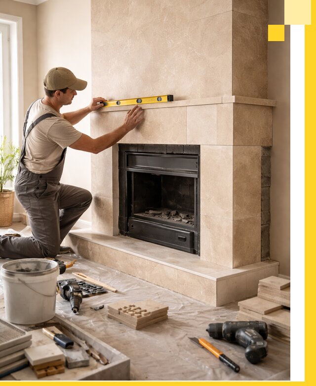 Установка и монтаж каминов в частном доме под ключ в Сосновом Боре