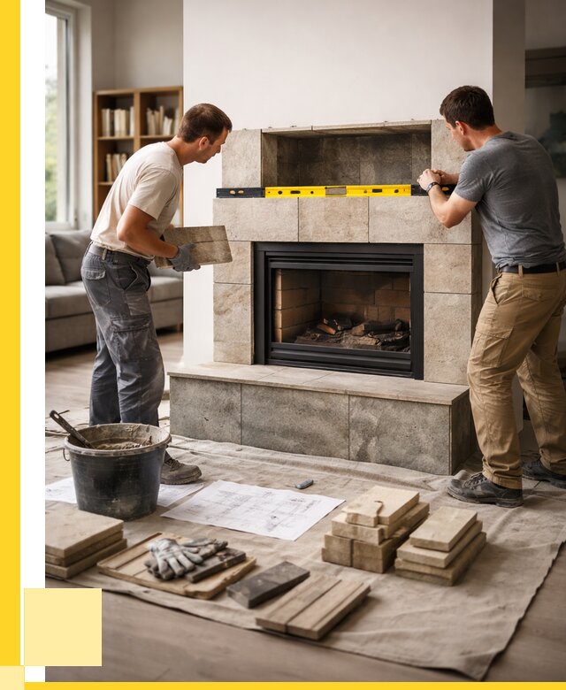 Монтаж каминов и установка в Сосновом Боре от 45711 р. | ЭриданСнб