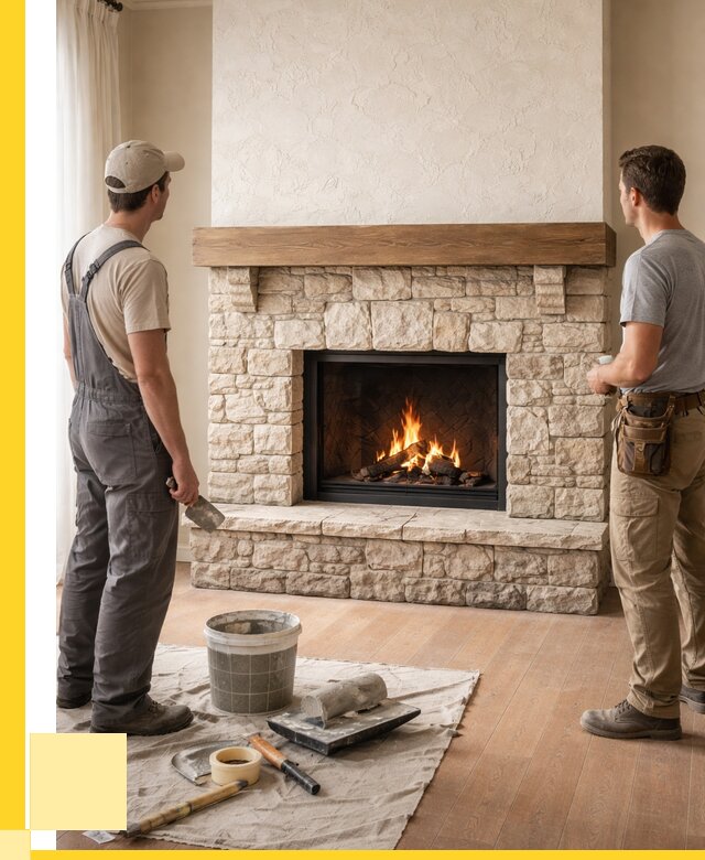 Отделка каминов в Сосновом Боре от 6603 р. под ключ | ЭриданСнб