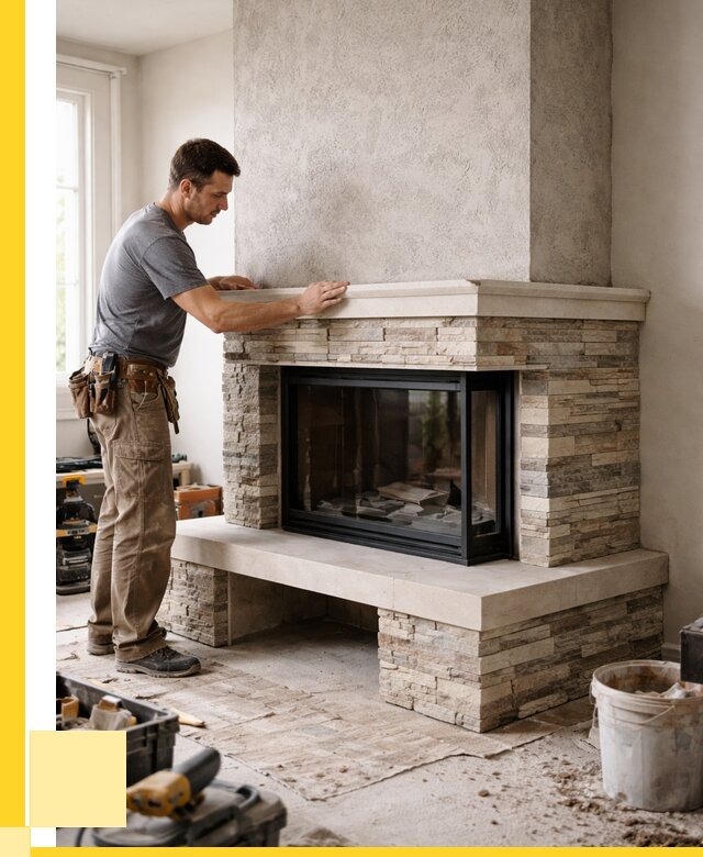 Изготовление каминов под ключ в Сосновом Боре от 152370 р. | ЭриданСнб