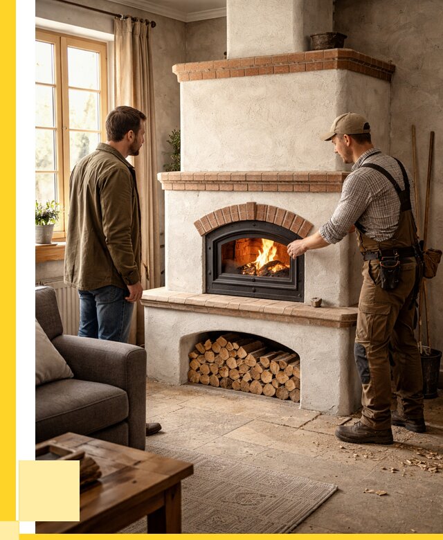 Печи камины в Сосновом Боре: кирпичные, изразцовые от 60948 р. | ЭриданСнб