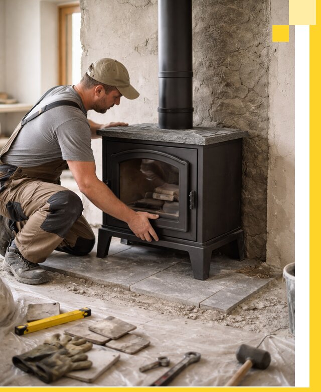 Профессиональный монтаж печей и каминов в Сосновом Боре под ключ