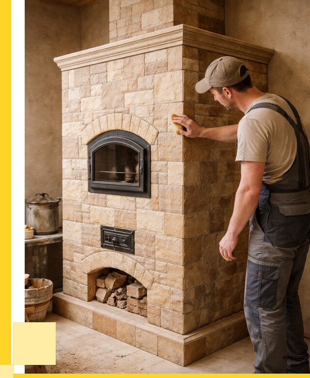 Облицовка печей в Сосновом Боре от 4571 р. под ключ | ЭриданСнб