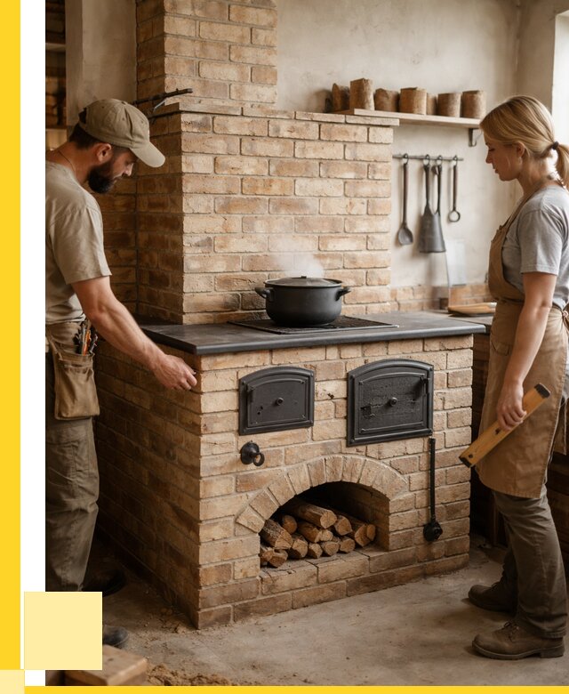 Варочно отопительные печи в Сосновом Боре от 91422 р. | ЭриданСнб