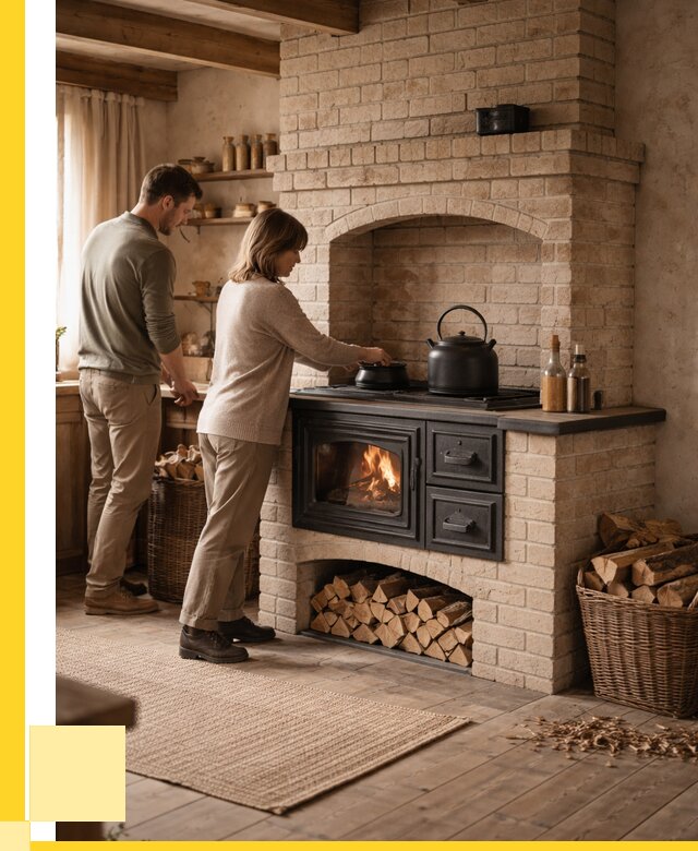 Печи с плитой в Сосновом Боре от 45711 р. | ЭриданСнб — кирпичная печь