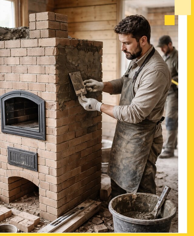 Изготовление и установка печей-шведок под ключ в Сосновом Боре