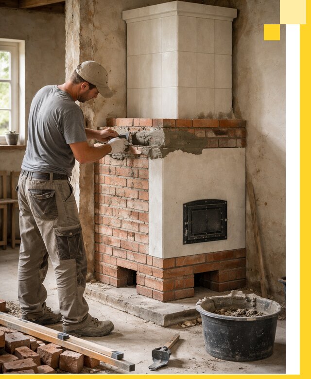 Изготовление и установка печей-голландок под ключ в Сосновом Боре