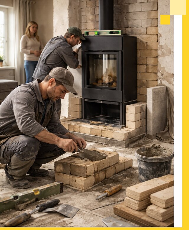 Печи и камины под ключ: проект, установка в Сосновом Боре