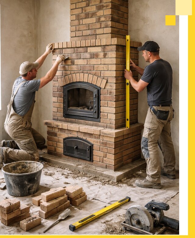 Продажа и установка печей и каминов для дома под ключ в Сосновом Боре