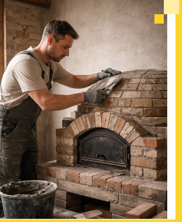 Изготовление и монтаж помпейских печей на заказ в Сосновом Боре