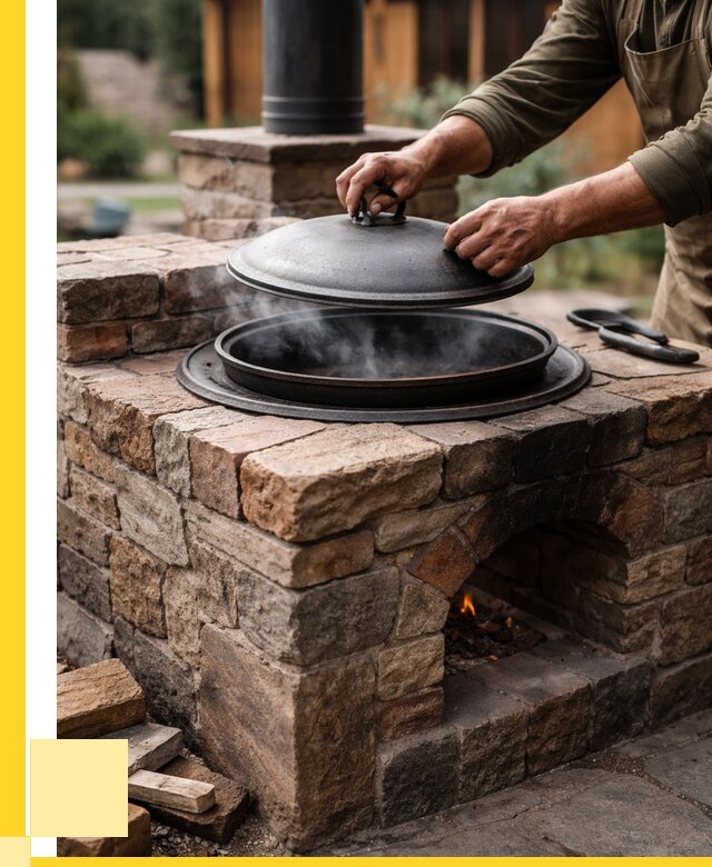 Печи для казана в Сосновом Боре по цене от 18284 р. | ЭриданСнб