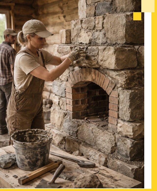 Каменные печи на заказ и монтаж в Сосновом Боре, долговечные решения