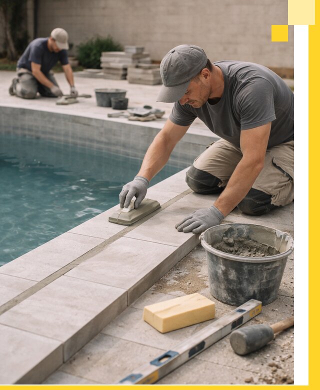 Отделка бассейнов в Сосновом Боре: декоративная отделка и гидроизоляция