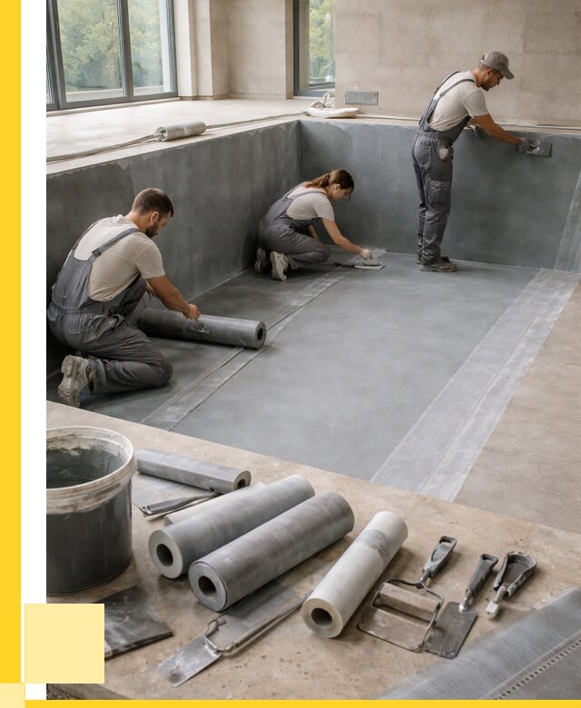 Гидроизоляция бассейнов в Сосновом Боре от 2032 р., ЭриданСнб