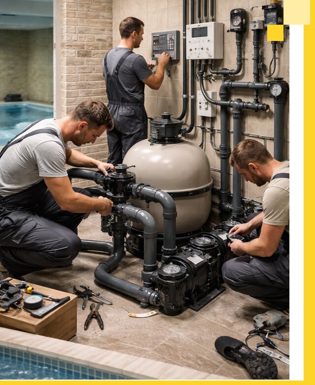 Комплексное оборудование для бассейнов под ключ в Сосновом Боре