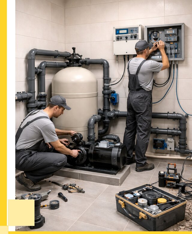 Монтаж оборудования для бассейнов в Сосновом Боре от 40632 р. | ЭриданСнб