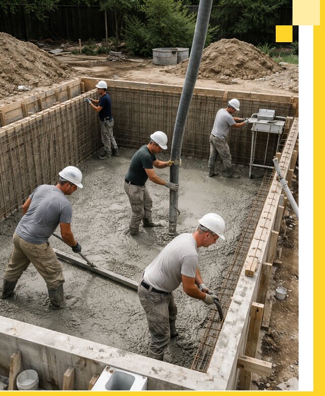 Строительство бетонных бассейнов под ключ в Сосновом Боре