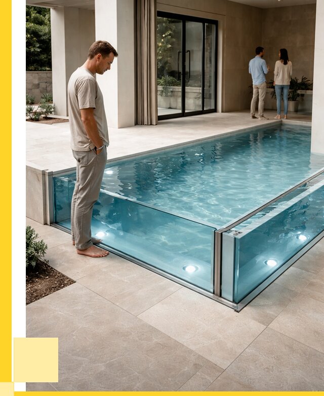 Стеклянные бассейны в Сосновом Боре от 1218960 р. | ЭриданСнб — мозаика