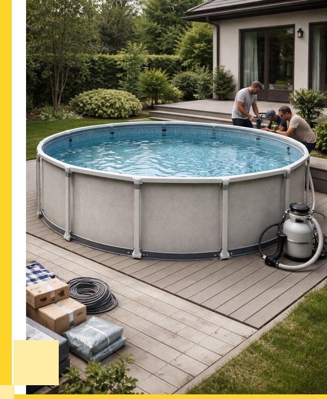 Купить каркасные бассейны в Сосновом Боре от 45711 р. | ЭриданСнб