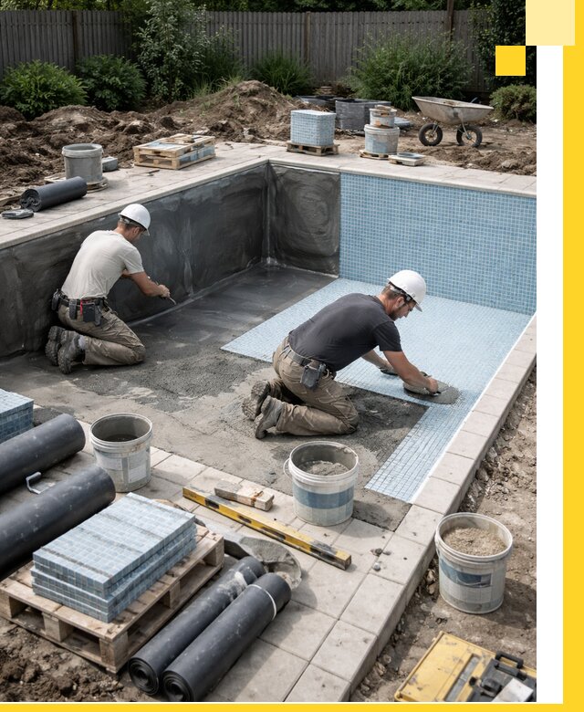 Проектирование и строительство стационарных бассейнов в Сосновом Боре