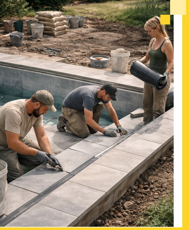 Строительство и монтаж уличных бассейнов под ключ в Сосновом Боре