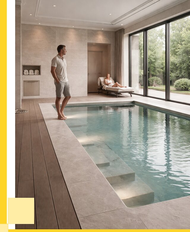 Бассейны в коттедже под ключ в Сосновом Боре от 1218960 р. | ЭриданСнб