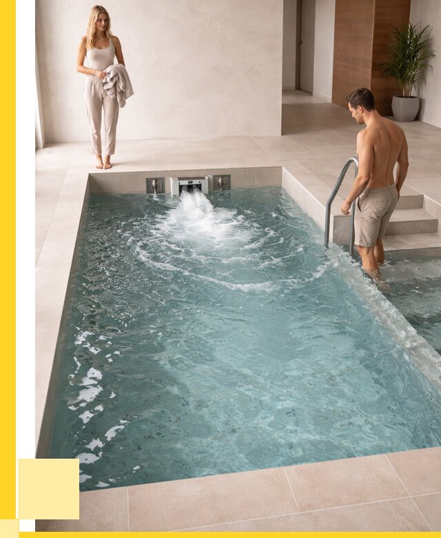 Бассейн с противотоком в Сосновом Боре от 253950 р. | ЭриданСнб