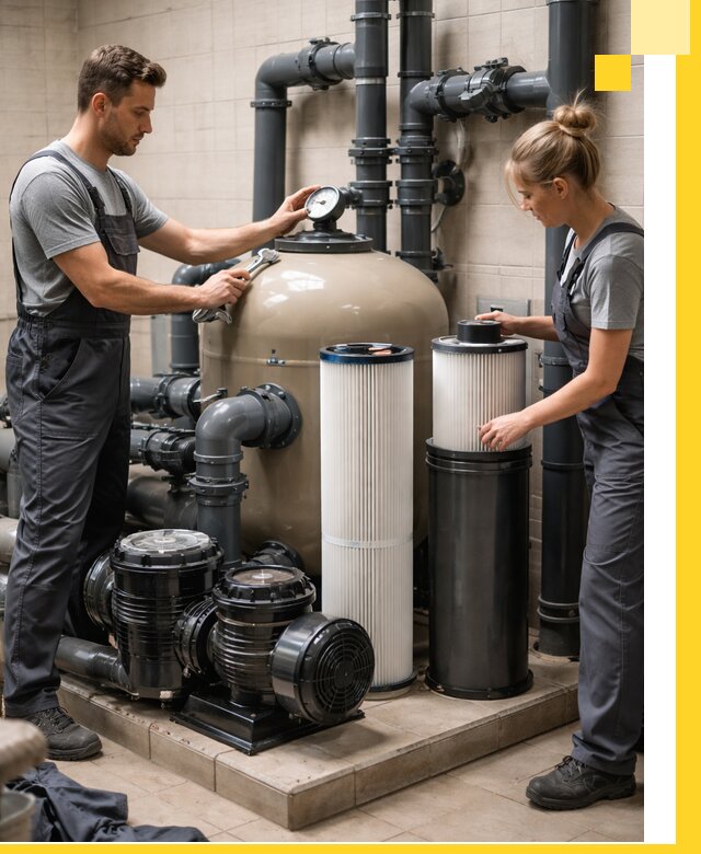 Фильтры и системы фильтрации для бассейнов в Сосновом Боре