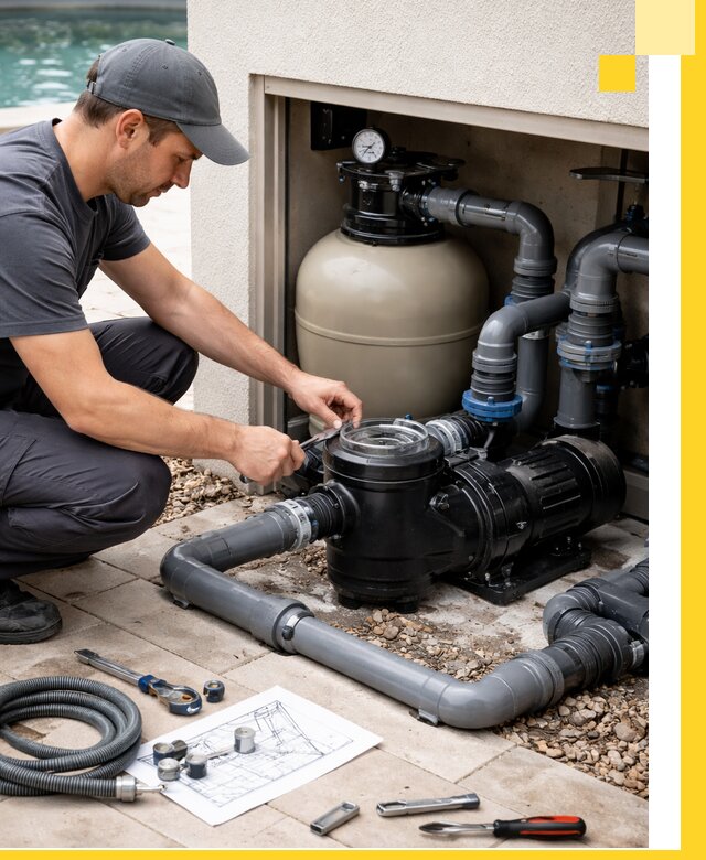 Поставка, монтаж и сервис насосов для бассейнов в Сосновом Боре