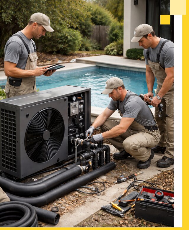 Проектирование и установка тепловых насосов для бассейнов в Сосновом Боре