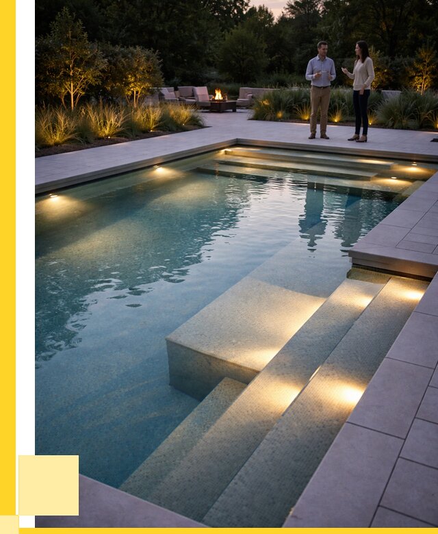 Освещение бассейнов в Сосновом Боре под ключ от 25395 р. | ЭриданСнб