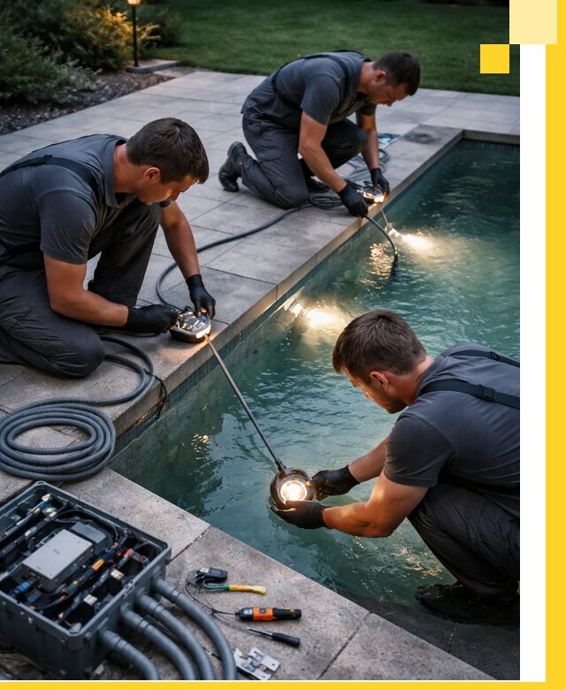 Профессиональное освещение бассейнов в Сосновом Боре: дизайн и монтаж