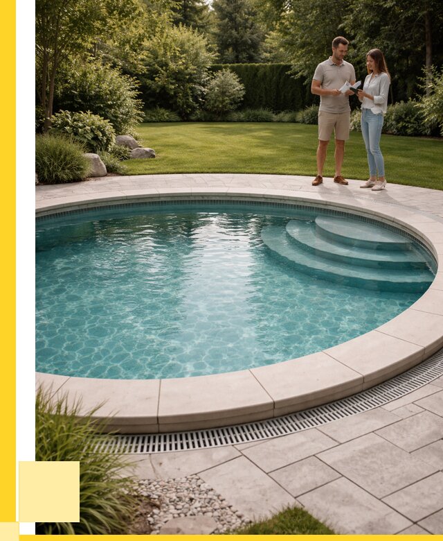 Круглые каркасные бассейны купить в Сосновом Боре от 253950 р. | ЭриданСнб