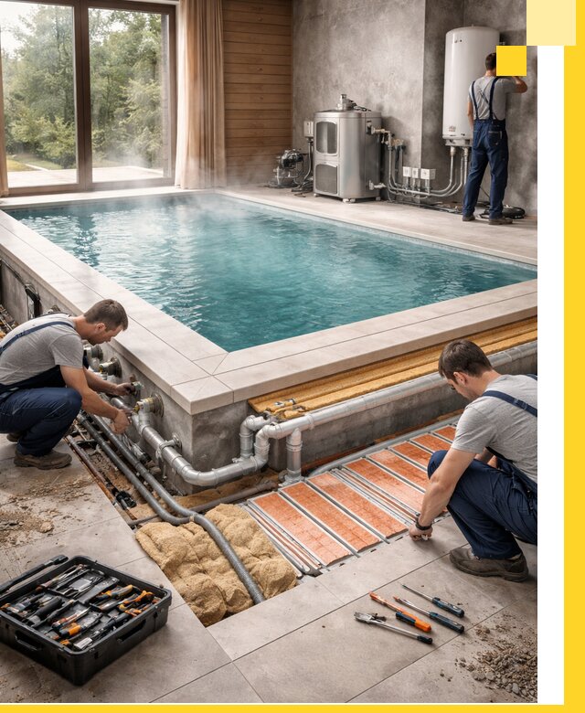 Проектирование и строительство тёплых бассейнов в Сосновом Боре