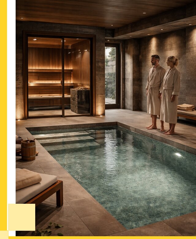 Сауна с большим бассейном в Сосновом Боре от 1218960 р. ЭриданСнб