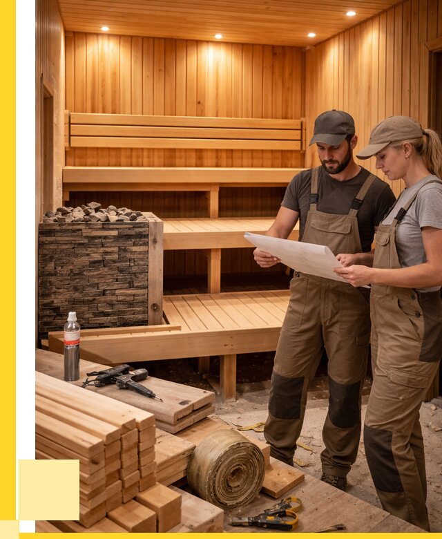 Строительство саун в Сосновом Боре под ключ от 253950 р., ЭриданСнб