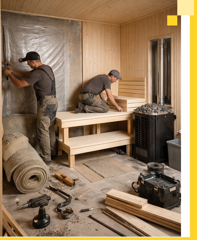 Проекты саун под ключ в Сосновом Боре дизайн и строительство