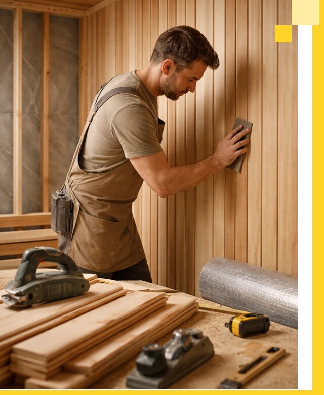 Профессиональная отделка саун и парных под ключ в Сосновом Боре