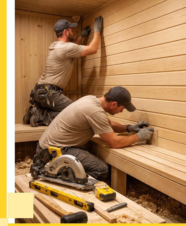 Обшивка саун вагонкой в Сосновом Боре от 2540 р. | ЭриданСнб