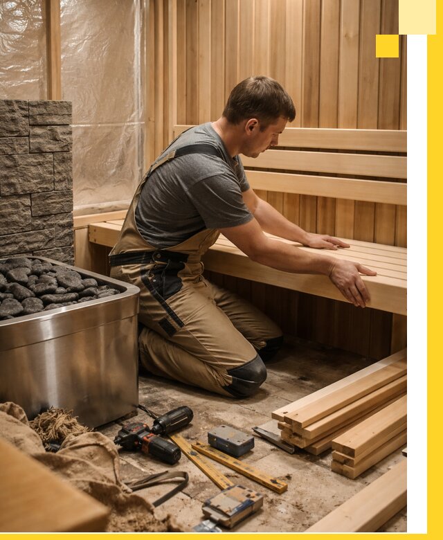 Сауны для дома под ключ с проектированием и монтажом в Сосновом Боре