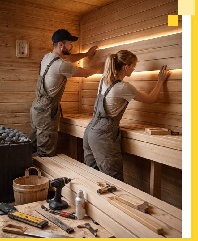 Дизайн саун и бань под ключ с индивидуальным проектом в Сосновом Боре