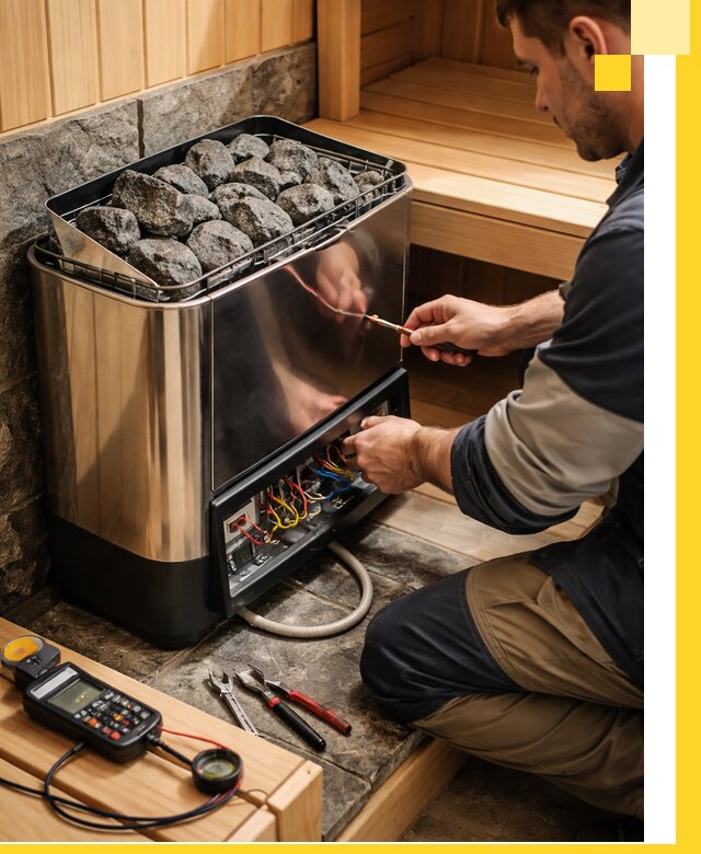 Продажа и установка электрокаменок для саун в Сосновом Боре