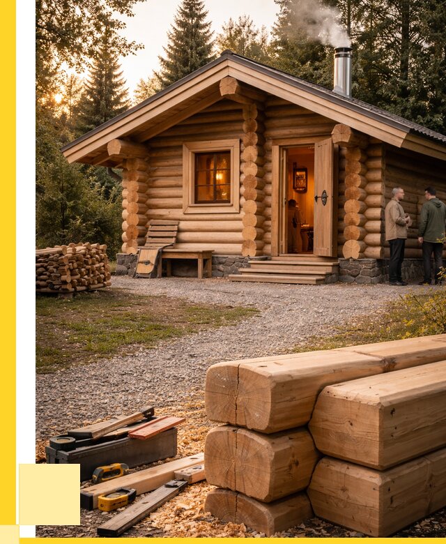 Строительство бань и комплексов в Сосновом Боре от 457110 р.| ЭриданСнб