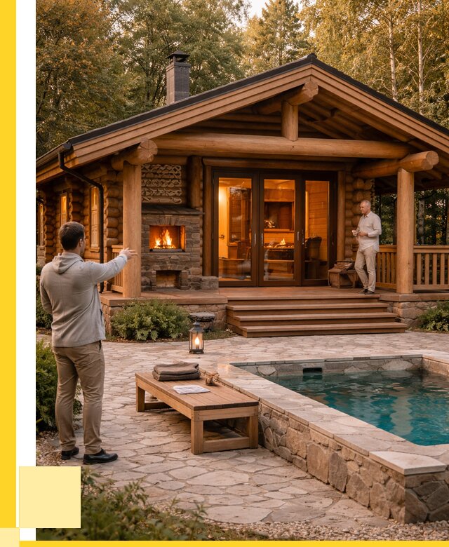 Проекты бань и хамам в Сосновом Боре от 25395 р. | ЭриданСнб